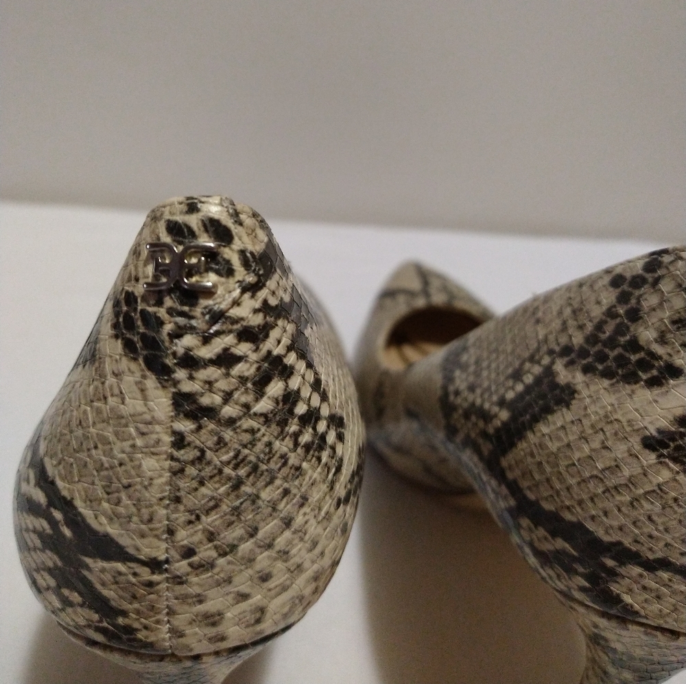 Sam Edelman Hazel Snake Skin Leather Pumps - Picture 4 of 11